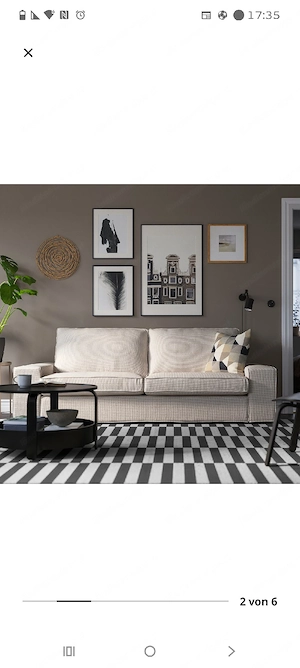 :  IKEA Set: KIVIK 3er + 2er Sofa + 2 REMSTA Sessel | Top Zustand | 10 J. Garantie Bild 9