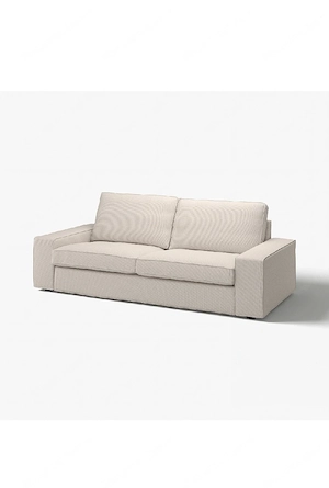 :  IKEA Set: KIVIK 3er + 2er Sofa + 2 REMSTA Sessel | Top Zustand | 10 J. Garantie Bild 2
