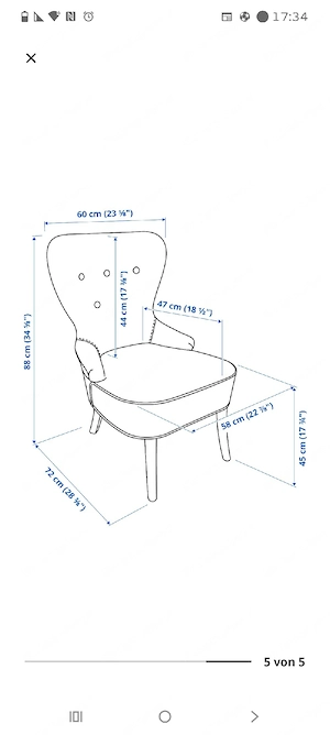 :  IKEA Set: KIVIK 3er + 2er Sofa + 2 REMSTA Sessel | Top Zustand | 10 J. Garantie Bild 7