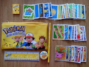 Vintage Sandylion Pokémon Sticker + Sticker von Merlin Collection + Figuren + John Pokemon Spielball Bild 3