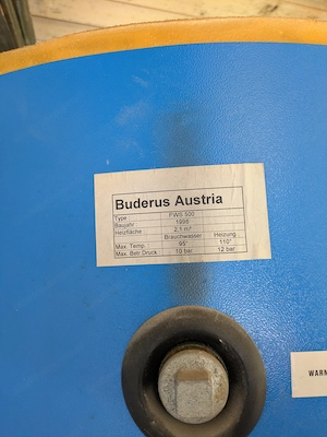 Buderus Ölheizung inkl. Boiler Bild 4