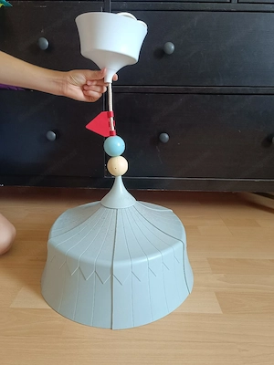 IKEA TROLLBO Kinderlampe für Kinderzimmer, Hängelampe Bild 3
