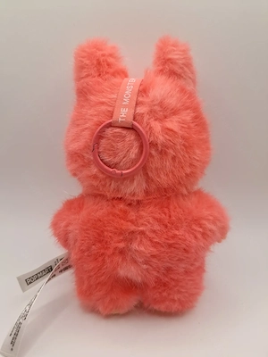 POP MART THE MONSTERS Labubu Lychee Berry Plüsch Anhänger - Rosa, Vinyl Face Sammlerstück Bild 2