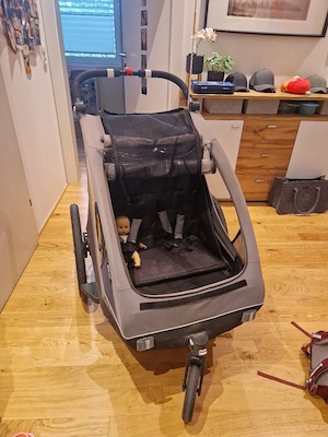 Fahrradanhänger für Bastler oder Transport Bild 2