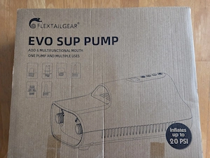 Verkaufe elektrische Pumpe für SUP, Luftmatratze, Kajak, Zelt etc. (Inflation & Deflation) Bild 4