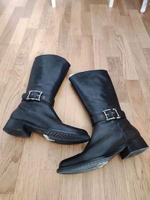 Lederstiefel