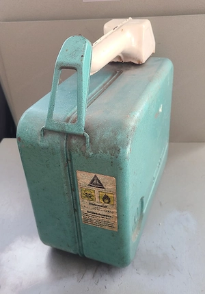 Treibstoffkanister aus Metall, 10 Liter Bild 2