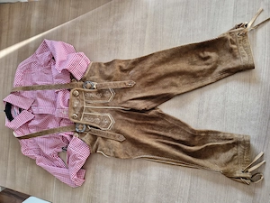 Kinder Kniebund Lederhose Bild 2