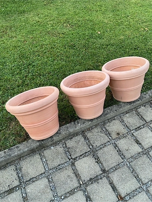 Terracotta Kunststoff - Pflanzenkübel