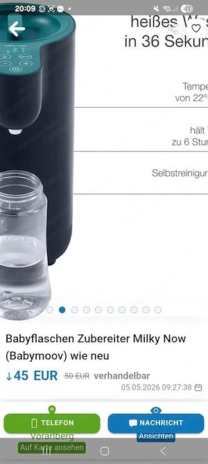 Baby Flaschen zubereiter Bild 3