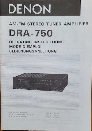 Denon Stereo Tuner Amplifier und DC-Player Bild 5