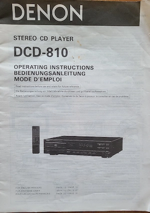 Denon Stereo Tuner Amplifier und DC-Player Bild 6