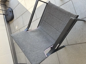 Garten Tisch mit 2. Stühlen für Balkon  Bild 2