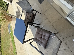 Garten Tisch mit 2. Stühlen für Balkon  Bild 4