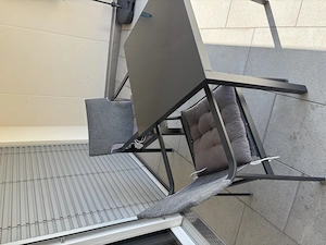 Garten Tisch mit 2. Stühlen für Balkon  Bild 3