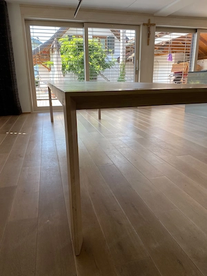 Vollholz Tisch zum ausziehen Bild 2