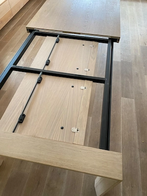 Vollholz Tisch zum ausziehen Bild 5