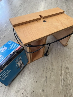 Frästisch kompakt inkl. Makita Fräsmotor Zubehörsatz
