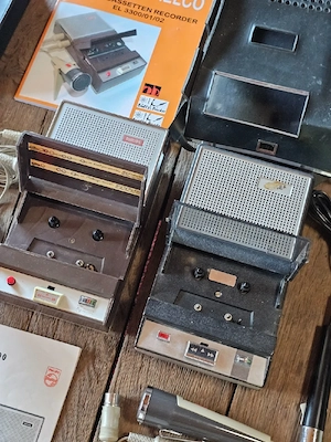 Konvolut Philips EL 3300   3001 u. 3002 - erster Kassettenrecorder der Welt Bild 2