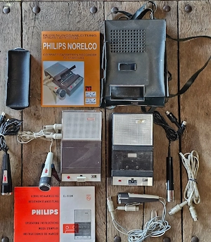 Konvolut Philips EL 3300   3001 u. 3002 - erster Kassettenrecorder der Welt Bild 4