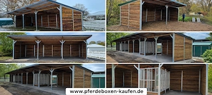 Offenställe kaufen & Weidehütten für Pferde | Pferdeunterstand ohne Fundament Bild 6