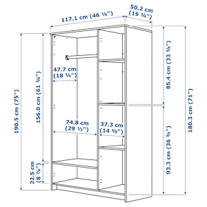 Ikea Spiegelschrank weiß  Bild 3