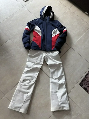  Skianzug KJUS Gr. 36   S blau rot weiß Damen neuwertig   hoher Tragekomfort Bild 2