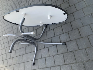 Garten-  Terrassentisch praktisch und platzsparend Bild 7