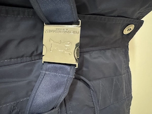 Jacke F"rieda & Freddies" kurz   blau   mit Gürtel   Gr. S Bild 3