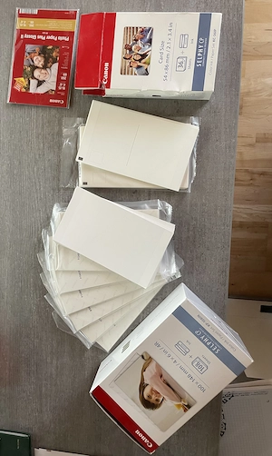 Canon SELPHY Fotopapier + Patronen Bild 2