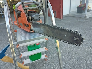Verkaufe Kettensäge  Husqvarna 545 mit Zubehör Bild 5