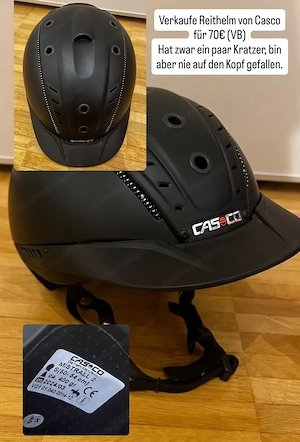 Reithelm von Casco Bild 2