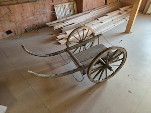 Historischer Handkarren Bild 2