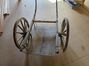 Historischer Handkarren Bild 3