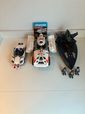 Playmobil Top Agents Konvolut 9255, 9252 & Robo Gang 4882    mit Figuren & Zubehör Bild 3