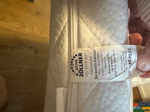 Baby- und Kindermatratze - sehr gut erhalten Bild 3