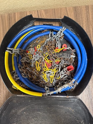 Schneeketten APINO Größe 60   im Koffer   TÜV GS Bild 2