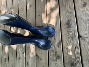 Gummistiefel blau Bild 2