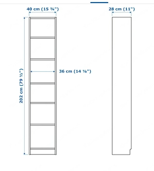 Verschiedene Billy Regale, Ikea Bild 4
