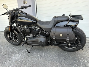 Harley-Davidson Softail Fat Bob 114 FXFBS | Vivid Black | Jekill & Hyde Bild 5