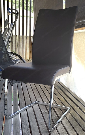 Esszimmerstühle aus Kunstleder Bild 2