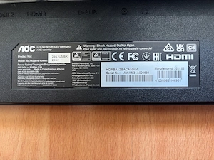 AOC Monitor  Bild 4