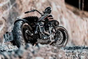 Harley-Davidson FXR 1340 Shovelhead   Custom Bobber, Einzelgenehmigung, Rarität Bild 2