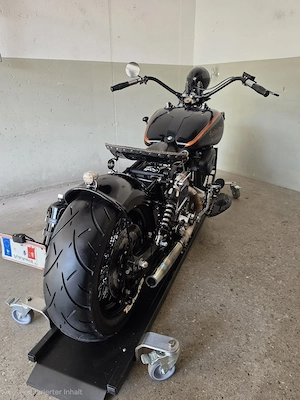 Harley-Davidson FXR 1340 Shovelhead   Custom Bobber, Einzelgenehmigung, Rarität Bild 4