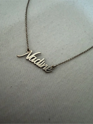 Namenskette "Nadine" Bild 2