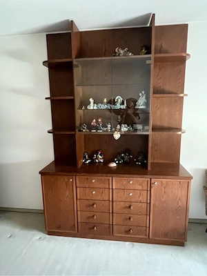 Holzvitrine 
