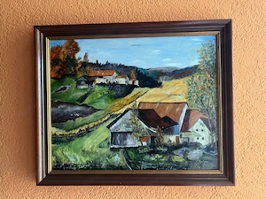 Aquarellbilder mit Rahmen Bild 2