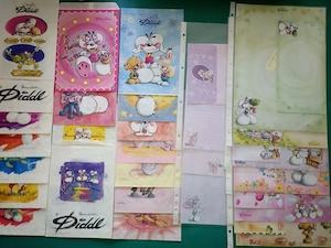 Große Diddl Sammlung - keine Doppelten - 90er Raritäten, Blockblätter, Briefpapiersets mit Kuverts.. Bild 4