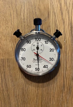Original Vintage Hanhart, mechanische Stoppuhr Bild 2