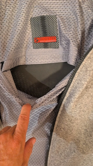 Kevlar Motorrad Jacke mit Panzerung  Bild 4
